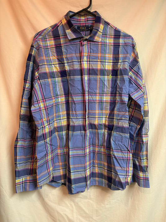 Men's Polo Ralph Lauren Plaid Button Down Shirt