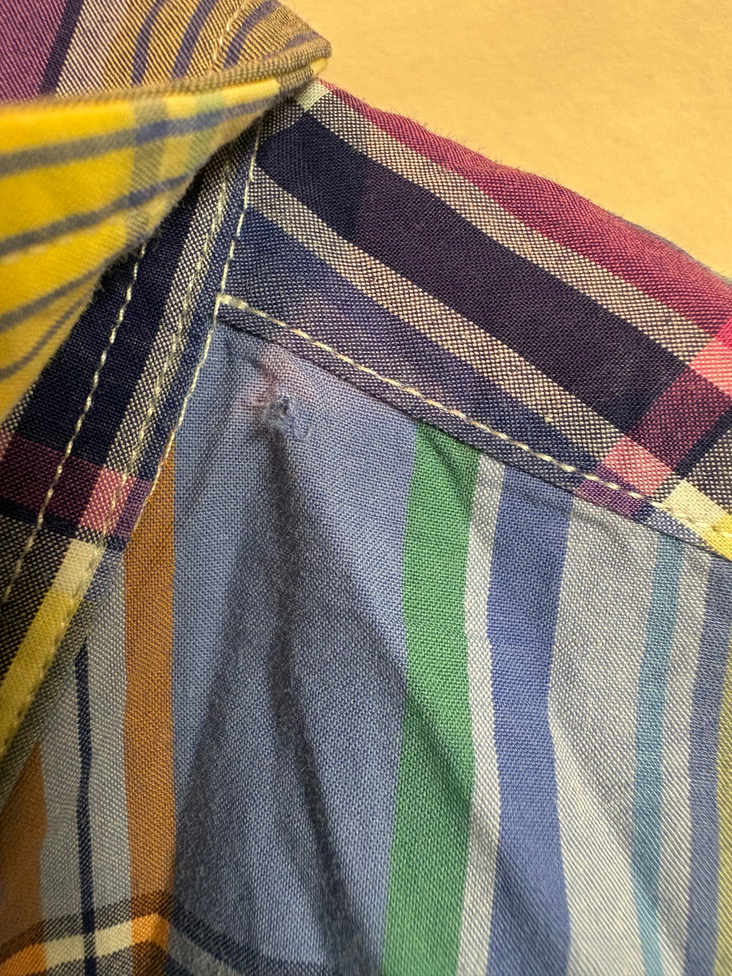 Men's Polo Ralph Lauren Plaid Button Down Shirt