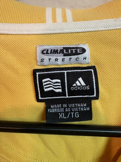Men's Adidas Yellow Polo