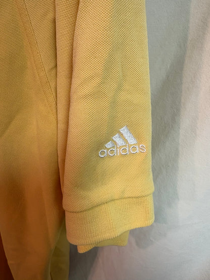 Men's Adidas Yellow Polo