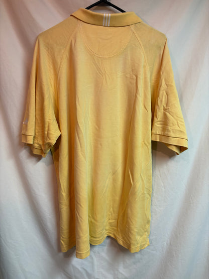 Men's Adidas Yellow Polo