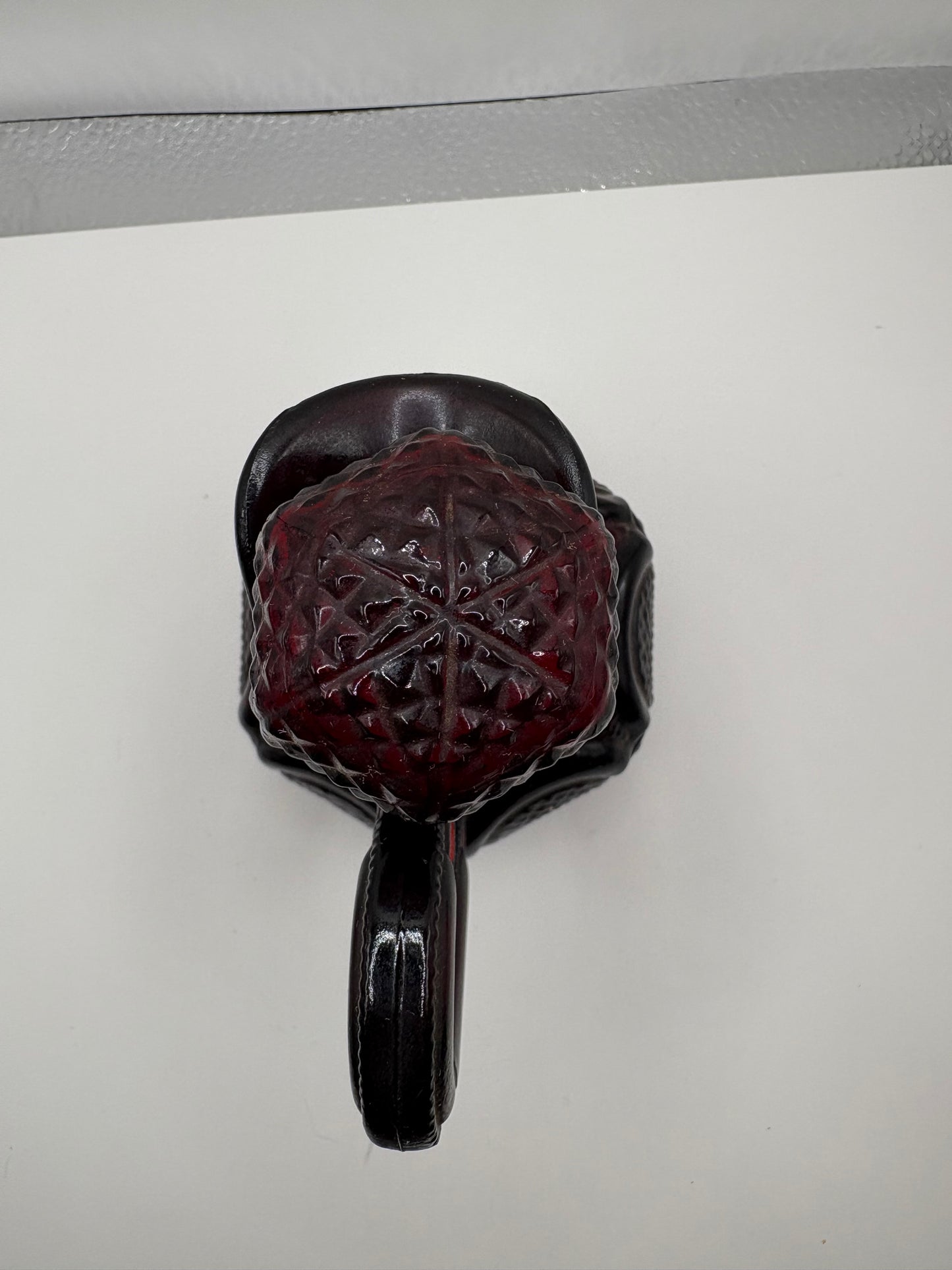 Lot of 3 Vintage Avon 1876 Cape Cod Ruby Red Glass Items