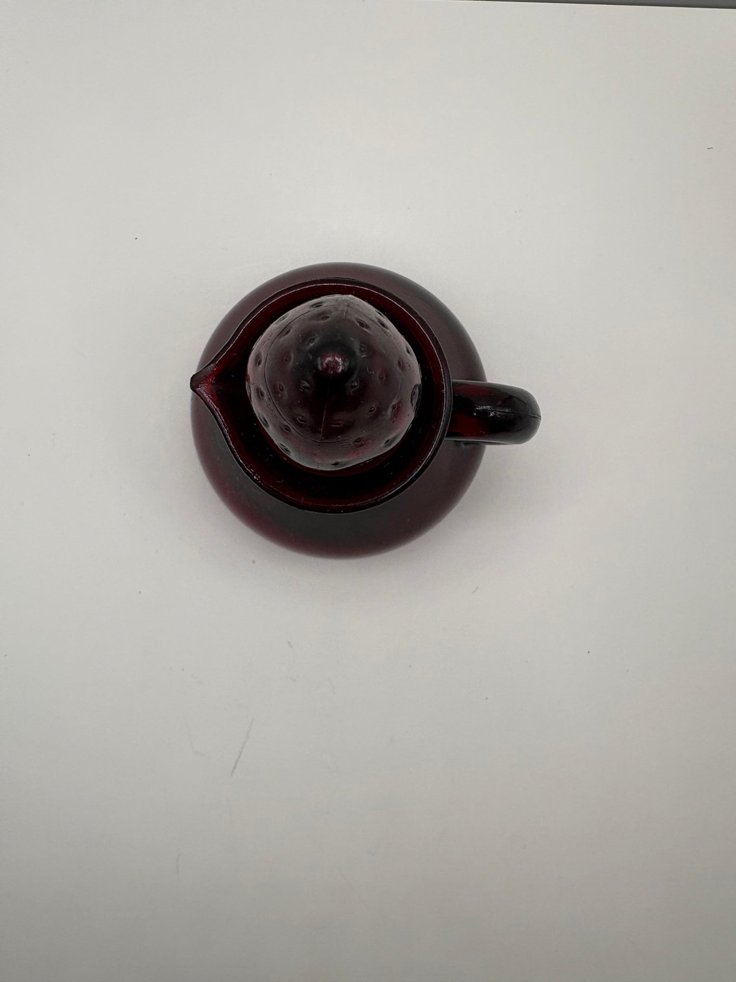 Lot of 3 Vintage Avon 1876 Cape Cod Ruby Red Glass Items