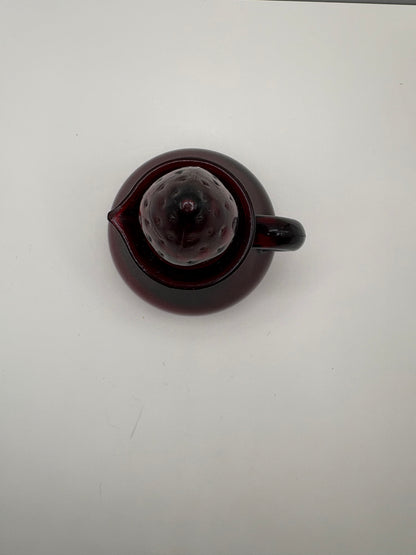 Lot of 3 Vintage Avon 1876 Cape Cod Ruby Red Glass Items