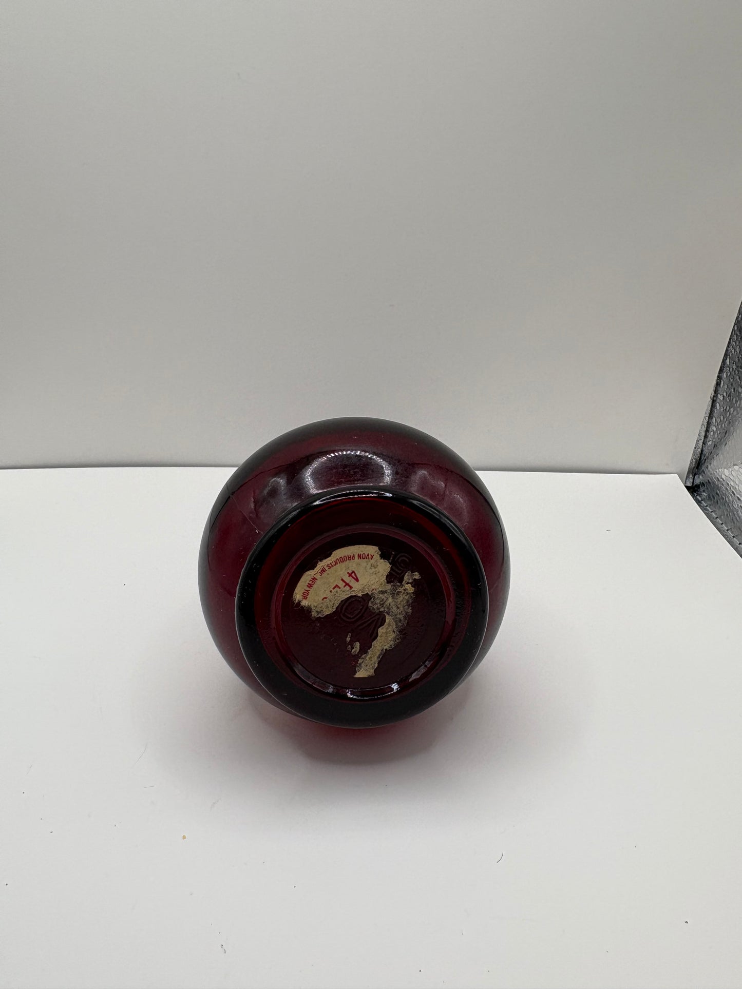 Lot of 3 Vintage Avon 1876 Cape Cod Ruby Red Glass Items