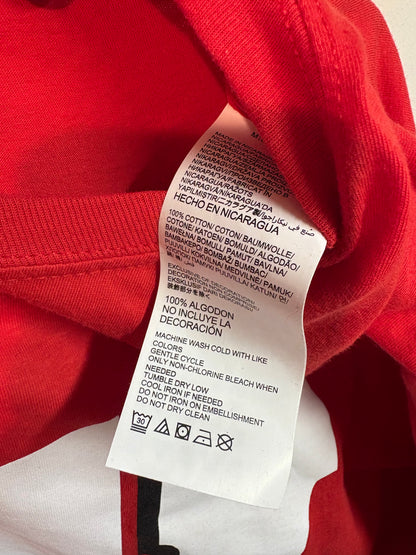 New Men's Wisconsin Badgers "W" Logo Red Long Sleeve Shirt