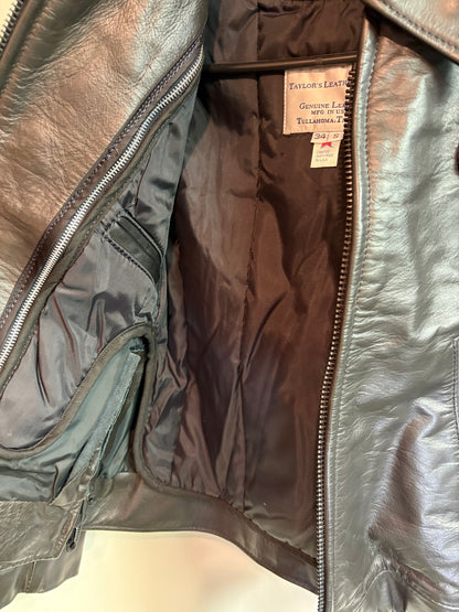 Men's Taylor's Leatherwear Genuine Leather Jacket