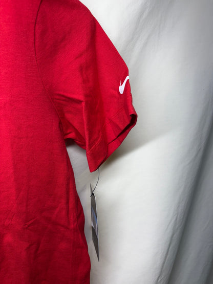 New Men's Red Nike U.S. National Soccer Team Crest Shirt