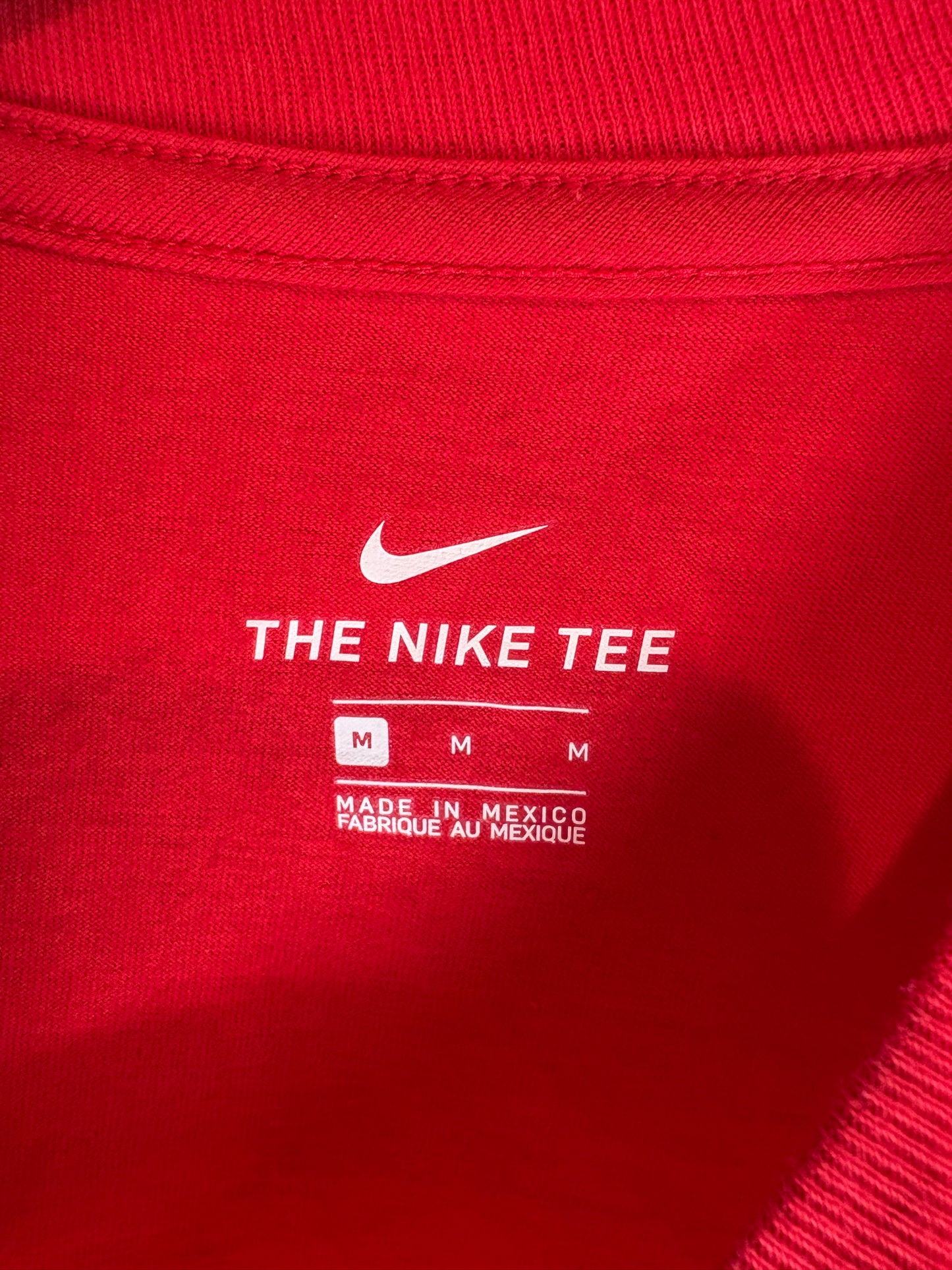 New Men's Red Nike U.S. National Soccer Team Crest Shirt