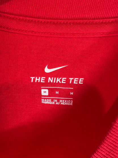 New Men's Red Nike U.S. National Soccer Team Crest Shirt