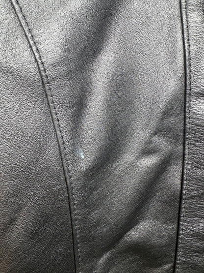 Women's Excelled Collection Black Leather Jacket