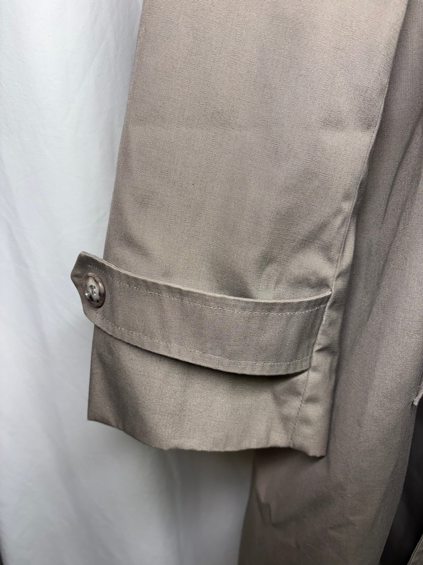 Vintage Men's Botany 500 Khaki Trench Coat