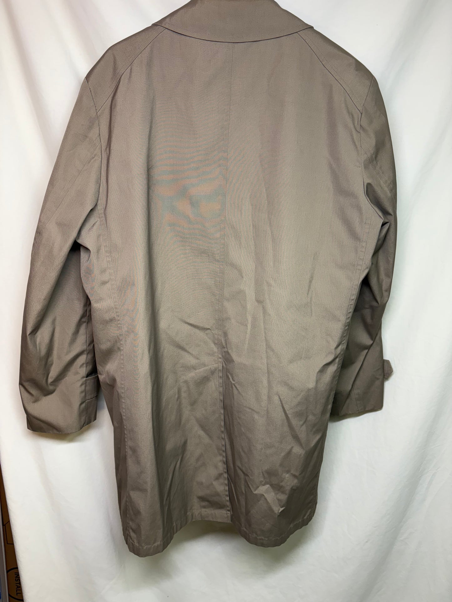 Vintage Men's Botany 500 Khaki Trench Coat