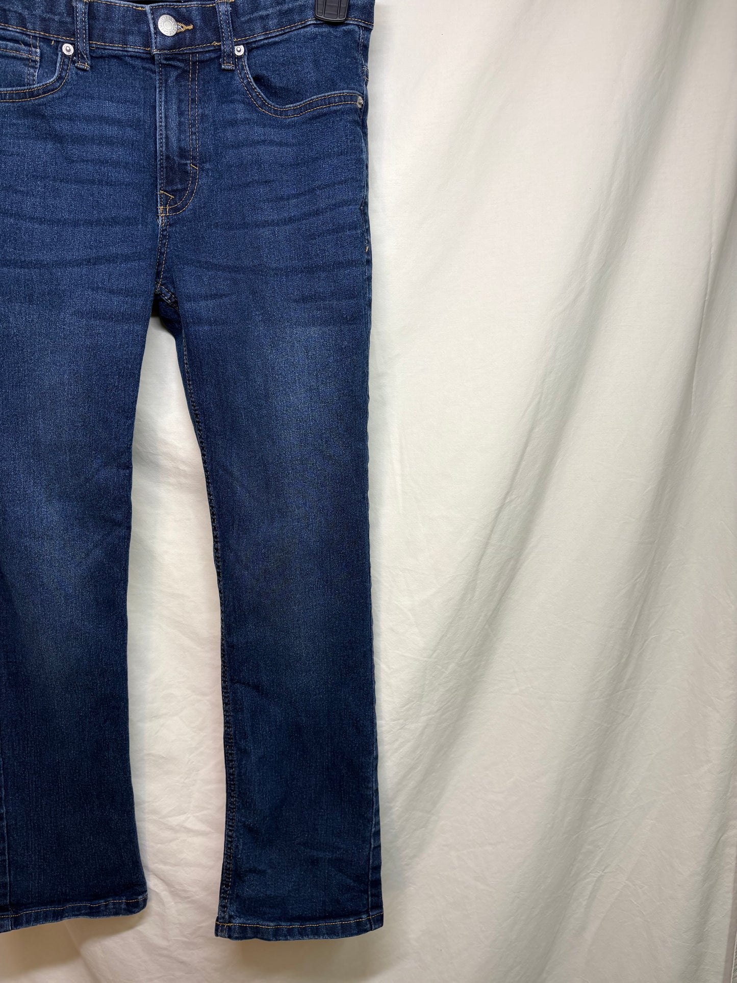 Boy's Calvin Klein Slim Straight Adjustable Jeans