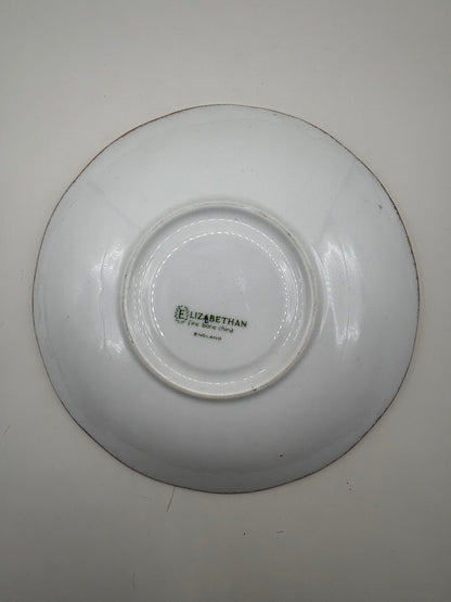 Vintage Elizabethan Fine Bone China Saucer in Hampshire Pattern