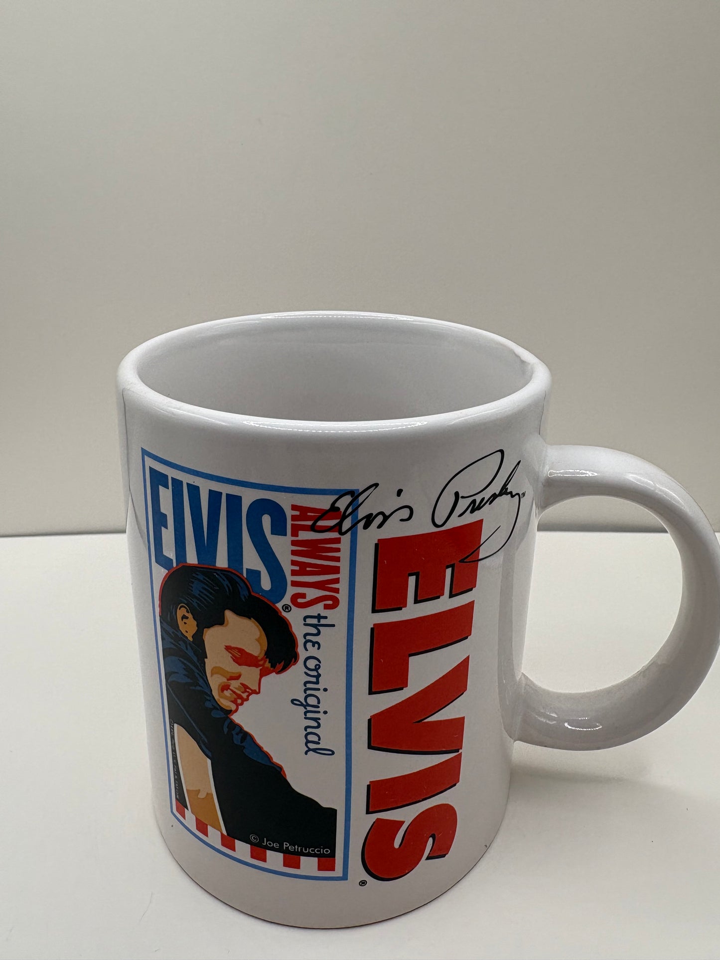 Lot of 2 Elvis Presley Mugs