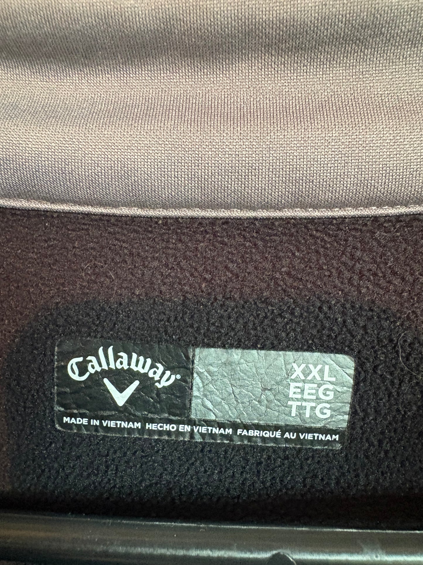 Men's Callaway 1/4 Zip Soft Touch Lightweight Golf Pullover