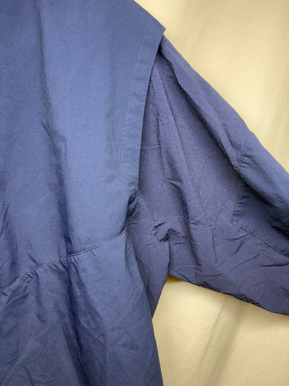 Men's Navy Blue Nike Baseball 3/4 Sleeve Pullover Wind Shirt