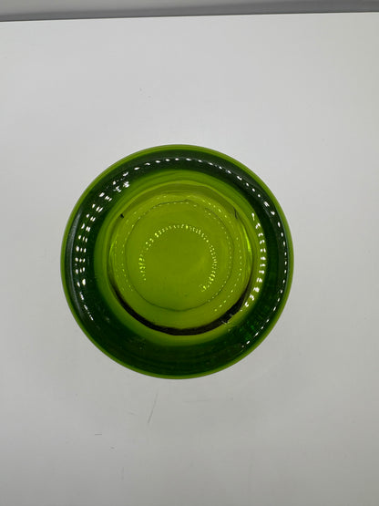 Lot of 2 Vintage Cristar Lime Green Tumblers