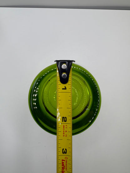 Lot of 2 Vintage Cristar Lime Green Tumblers