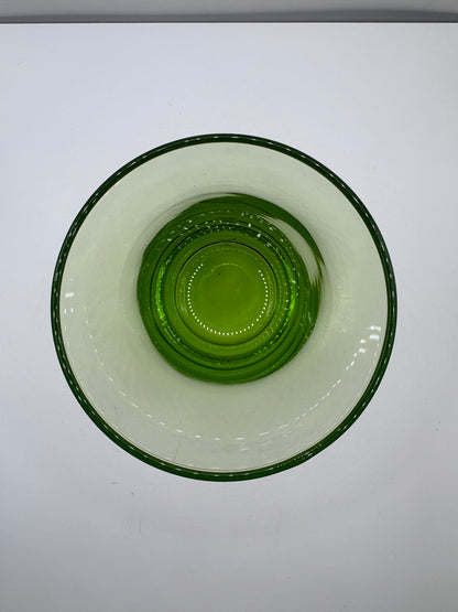 Lot of 2 Vintage Cristar Lime Green Tumblers