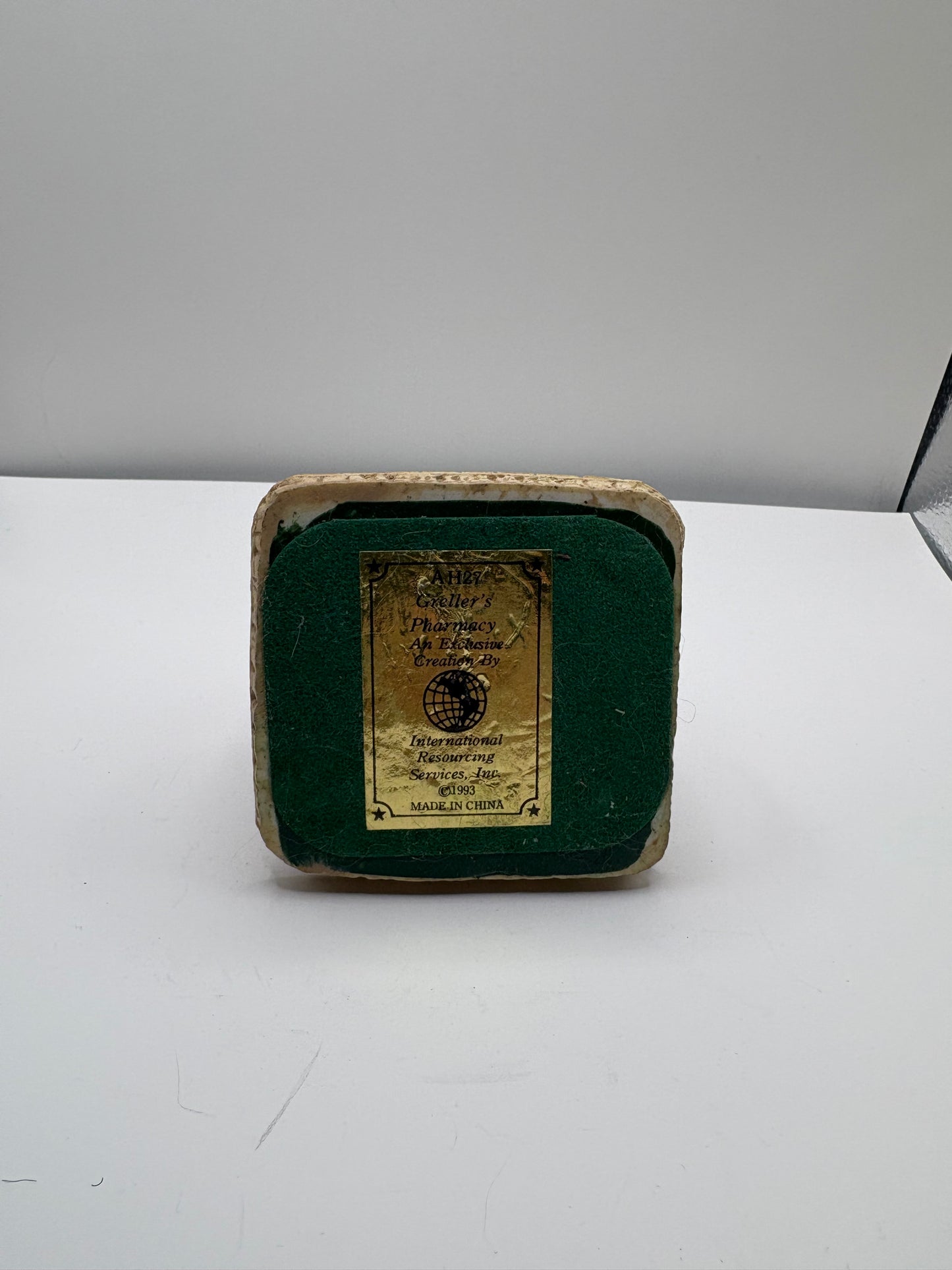 Greller's Pharmacy Miniature Collectable Figurine