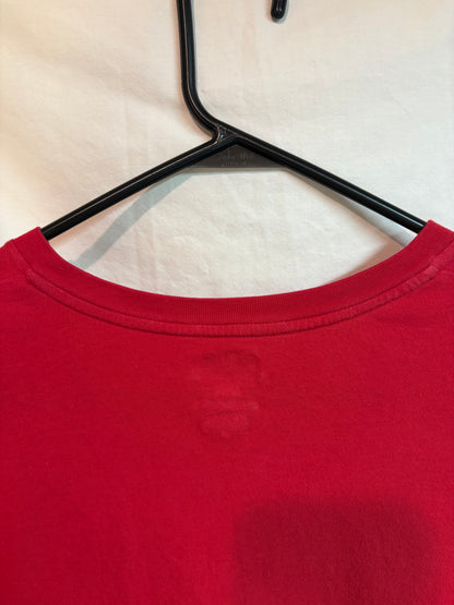 Men's Polo Ralph Lauren Red V-Neck Shirt