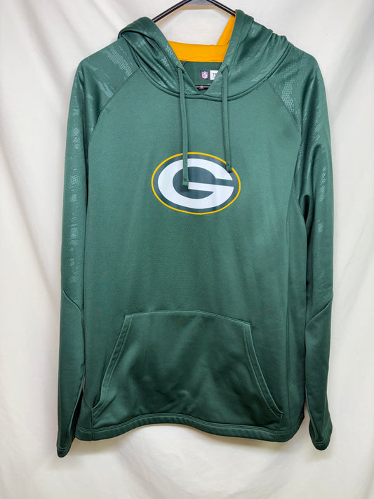 Men's Green Bay Packers Majestic ThermaBase Green Performance Hoodie