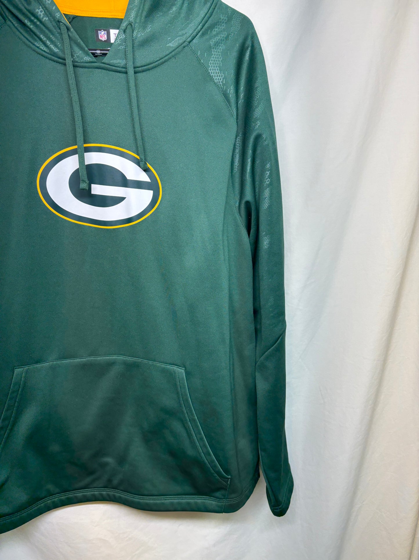 Men's Green Bay Packers Majestic ThermaBase Green Performance Hoodie