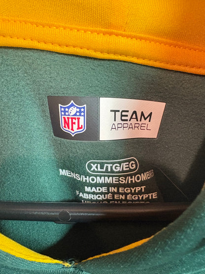 Men's Green Bay Packers Majestic ThermaBase Green Performance Hoodie