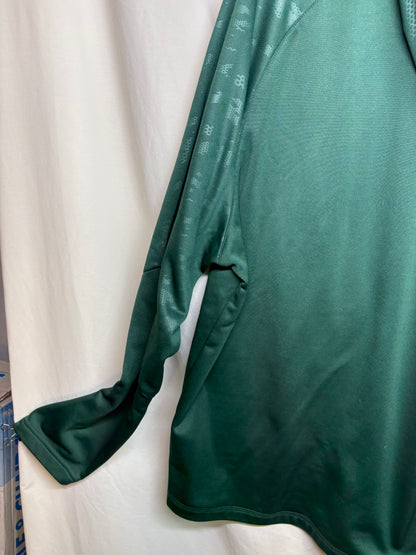 Men's Green Bay Packers Majestic ThermaBase Green Performance Hoodie