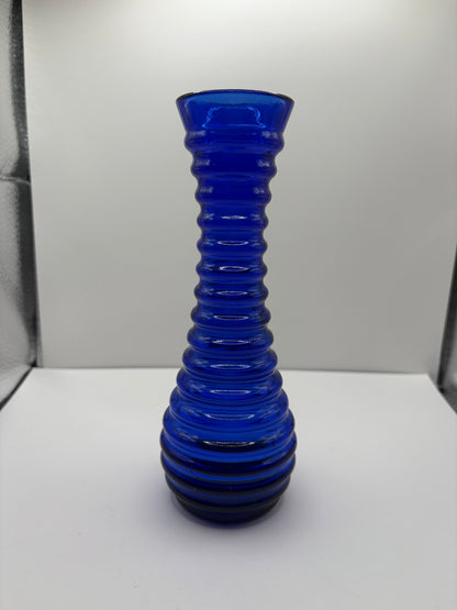Two Cobalt Vases