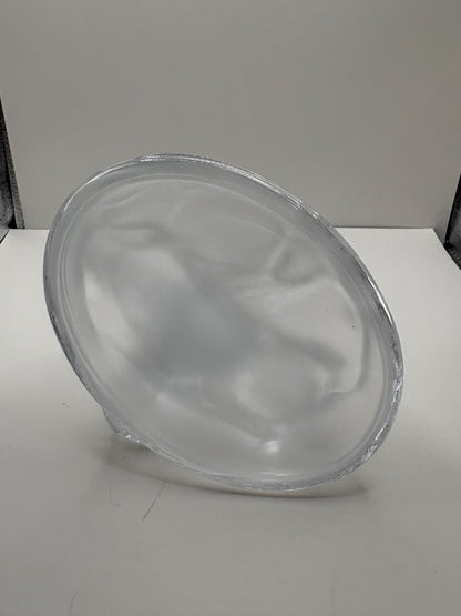 Vintage Cristal d'Arques Owl Figure with a Frosted Glass Base