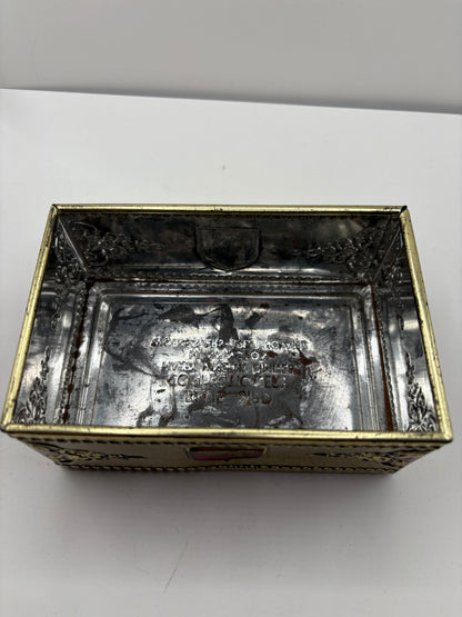 Vintage Blue Bird Confectionary Harry Vincent Metal Tin