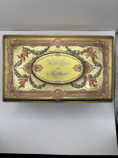 Antique Artstyle Chocolates "With Love to Mother" Metal Tin
