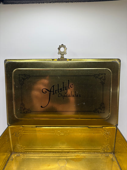 Antique Artstyle Chocolates "With Love to Mother" Metal Tin