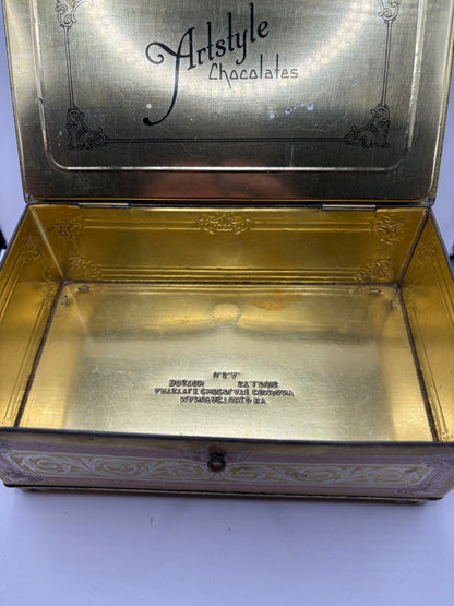 Antique Artstyle Chocolates "With Love to Mother" Metal Tin