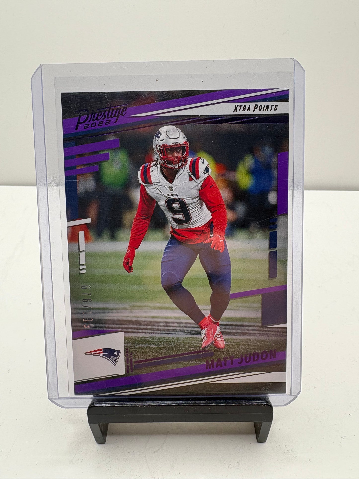 2022 Prestige Xtra Points Matt Judon 076/199 Football Card
