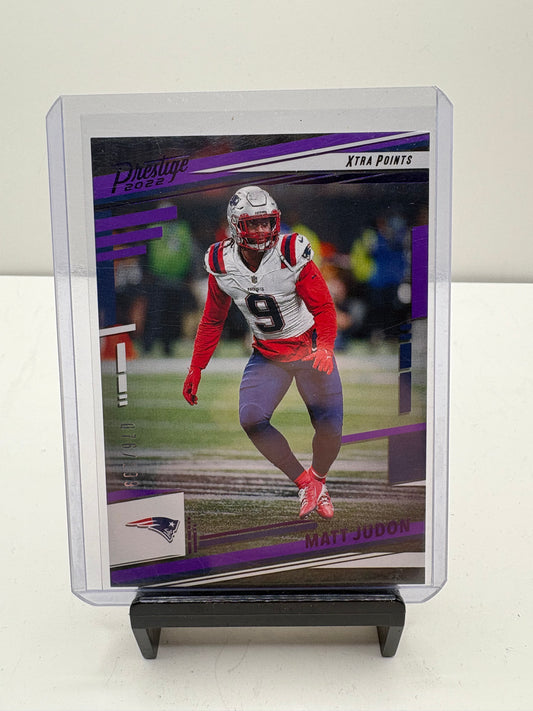 2022 Prestige Xtra Points Matt Judon 076/199 Football Card