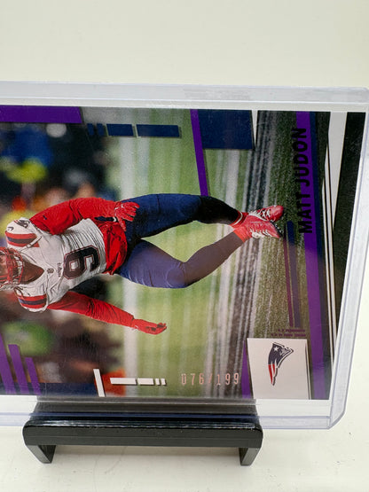 2022 Prestige Xtra Points Matt Judon 076/199 Football Card