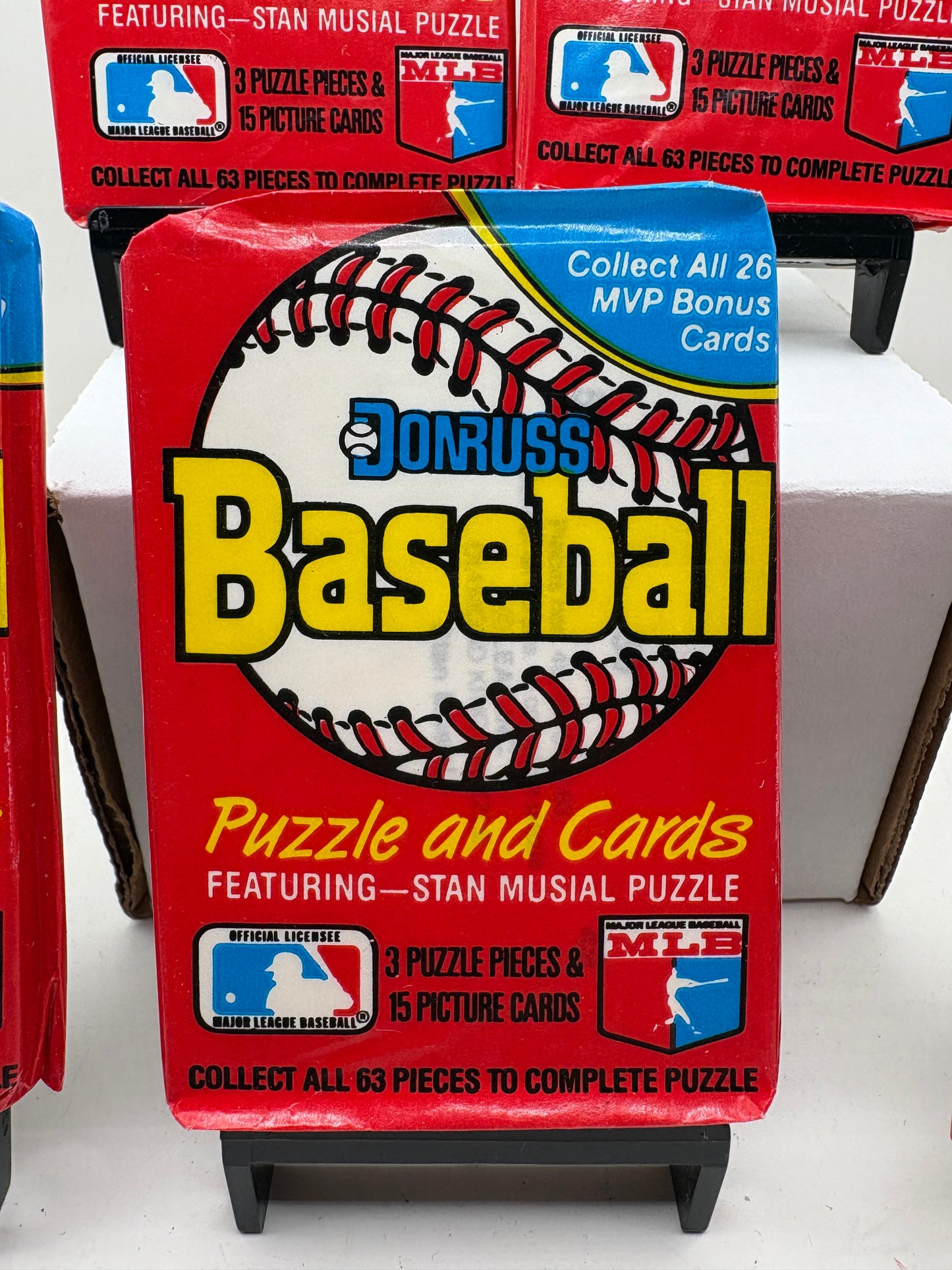 Lot of 5 1988 Donruss Baseball Puzzle & Card Packs