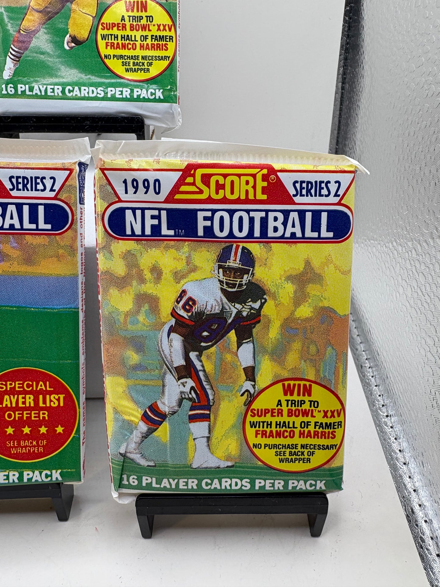 Lot of 5 1990 Score Series 2 NFL Football Card Packs