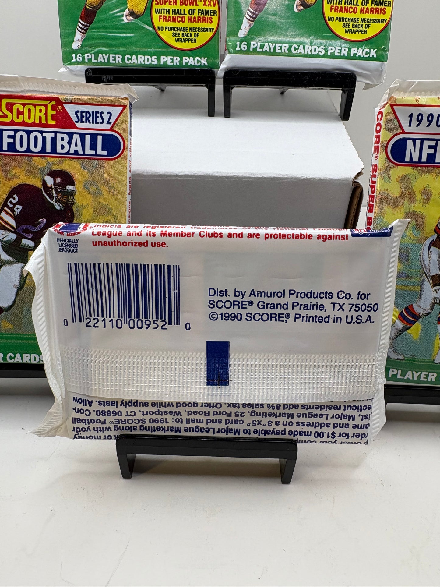 Lot of 5 1990 Score Series 2 NFL Football Card Packs