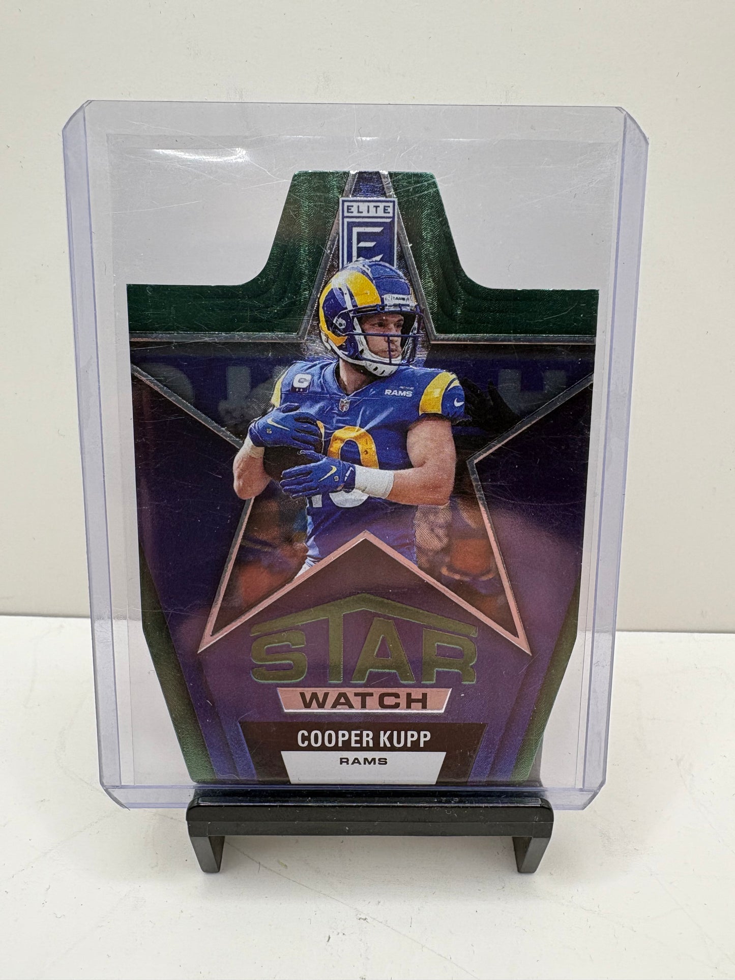 2022 Panini Donruss Cooper Kupp Elite Star Watch Football Card