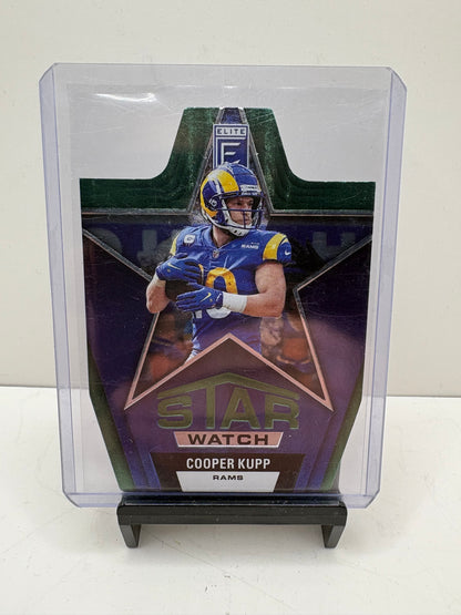2022 Panini Donruss Cooper Kupp Elite Star Watch Football Card
