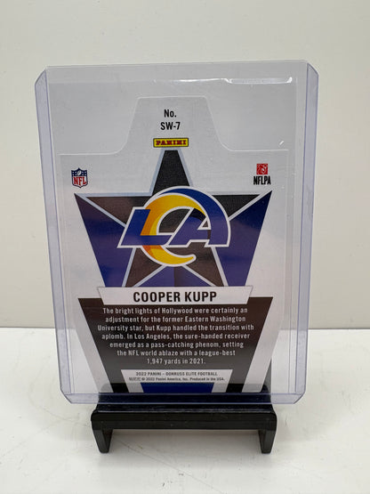 2022 Panini Donruss Cooper Kupp Elite Star Watch Football Card